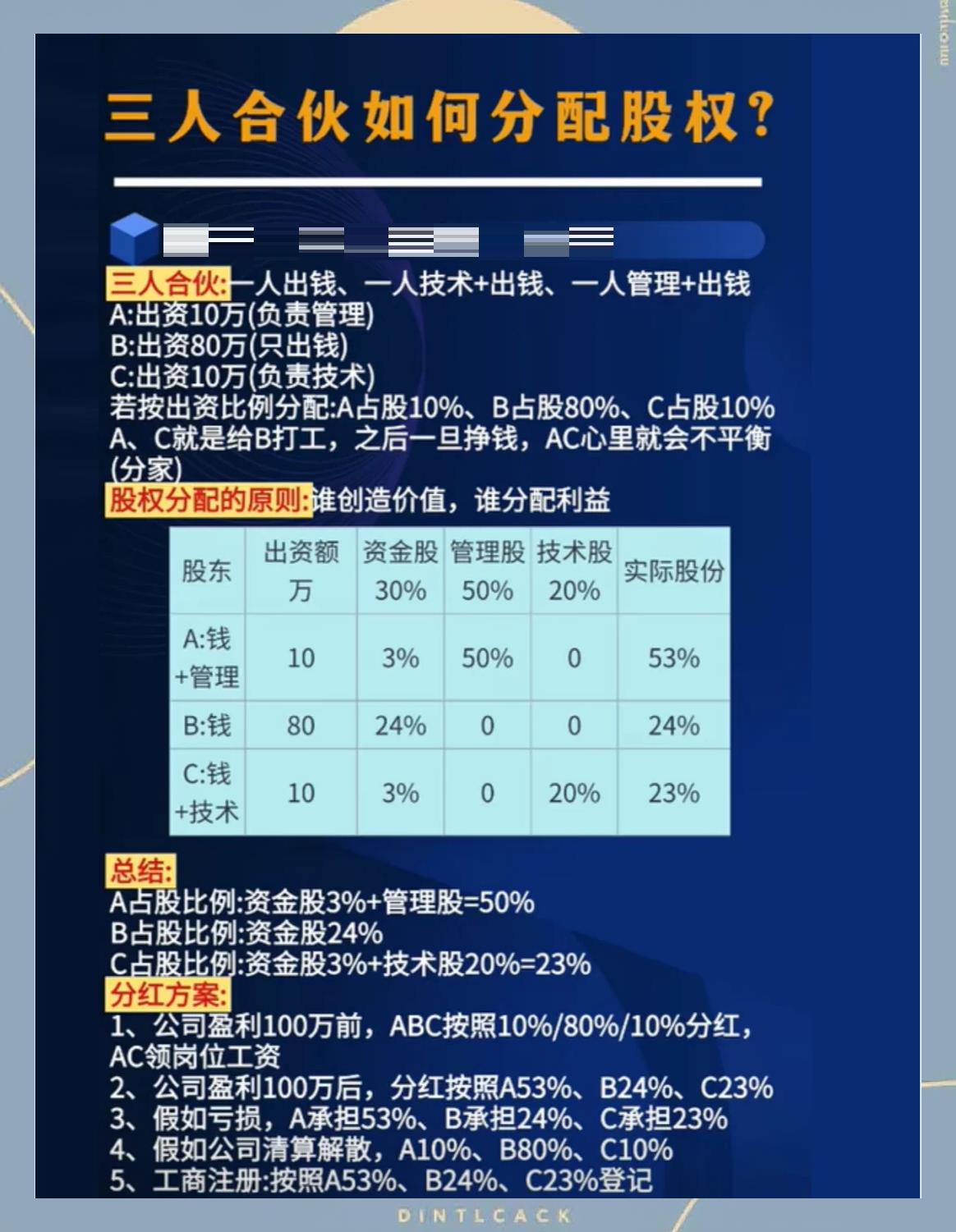 股权分配成功案例(股权分配成功案例怎么写)池州市